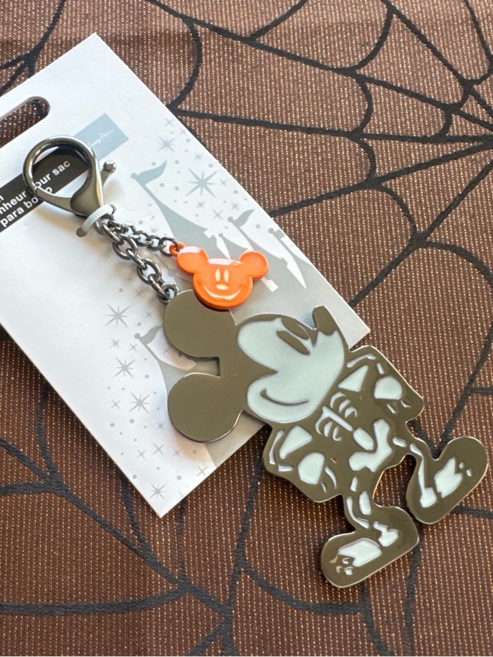 Disney Halloween Mickey Mouse Keychain